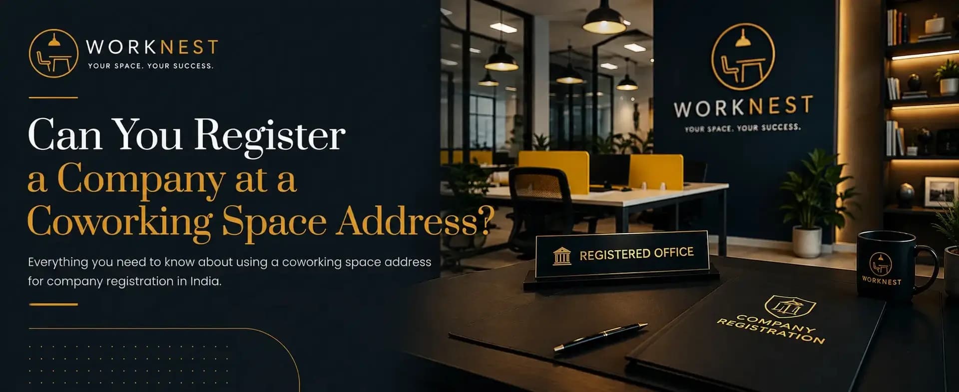 Can You Register a Company at a Coworking Space Address?